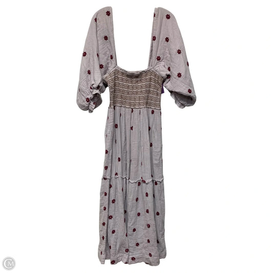 Dress Casual Midi By Free People In Purple, Size: M