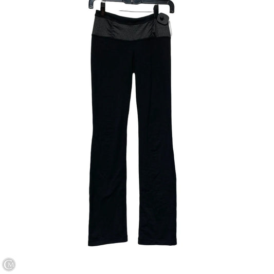 Athletic Leggings By Lululemon In Black & Grey, Size: S