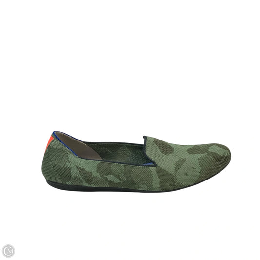 Shoes Flats By Rothys In Camouflage Print, Size: 8