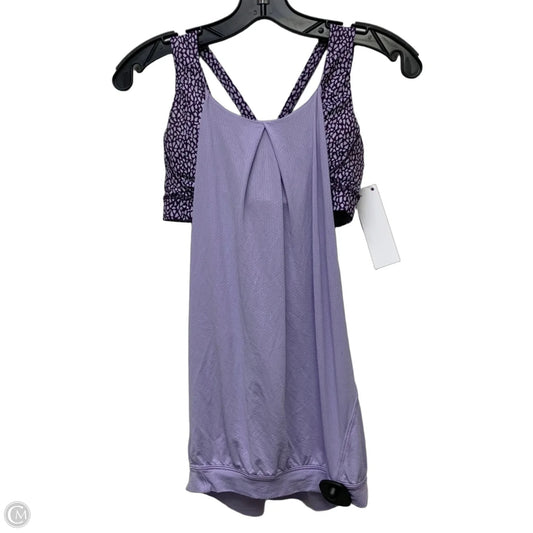 Athletic Tank Top By Lululemon In Purple, Size: S