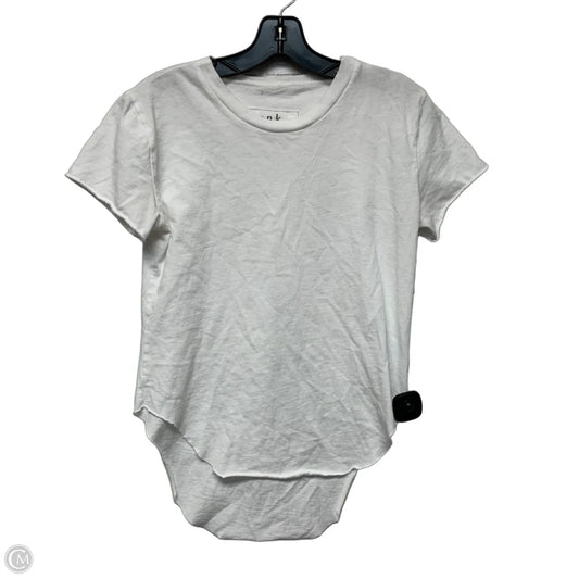 Top Short Sleeve Basic By Frank And Eileen In White, Size: Xs