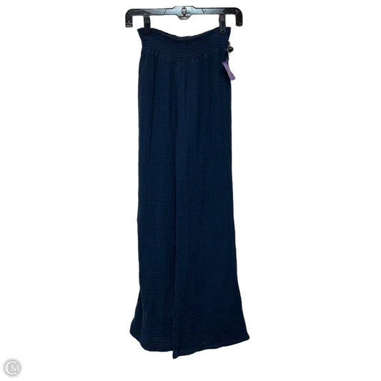 Pants Wide Leg By Michael Stars In Navy, Size: Xs