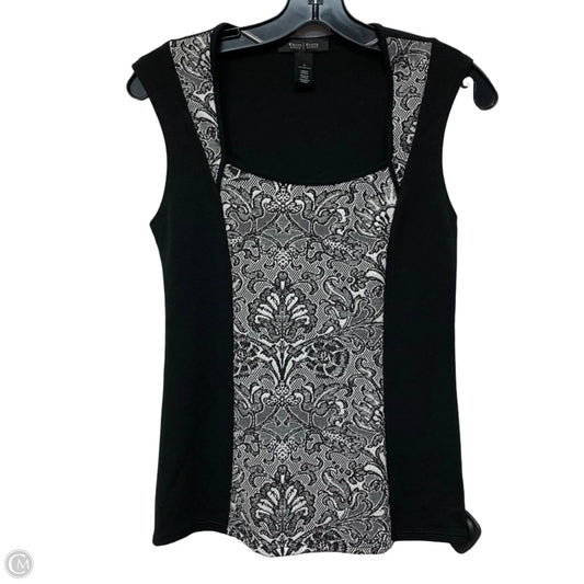 Top Sleeveless By White House Black Market In Black & White, Size: S