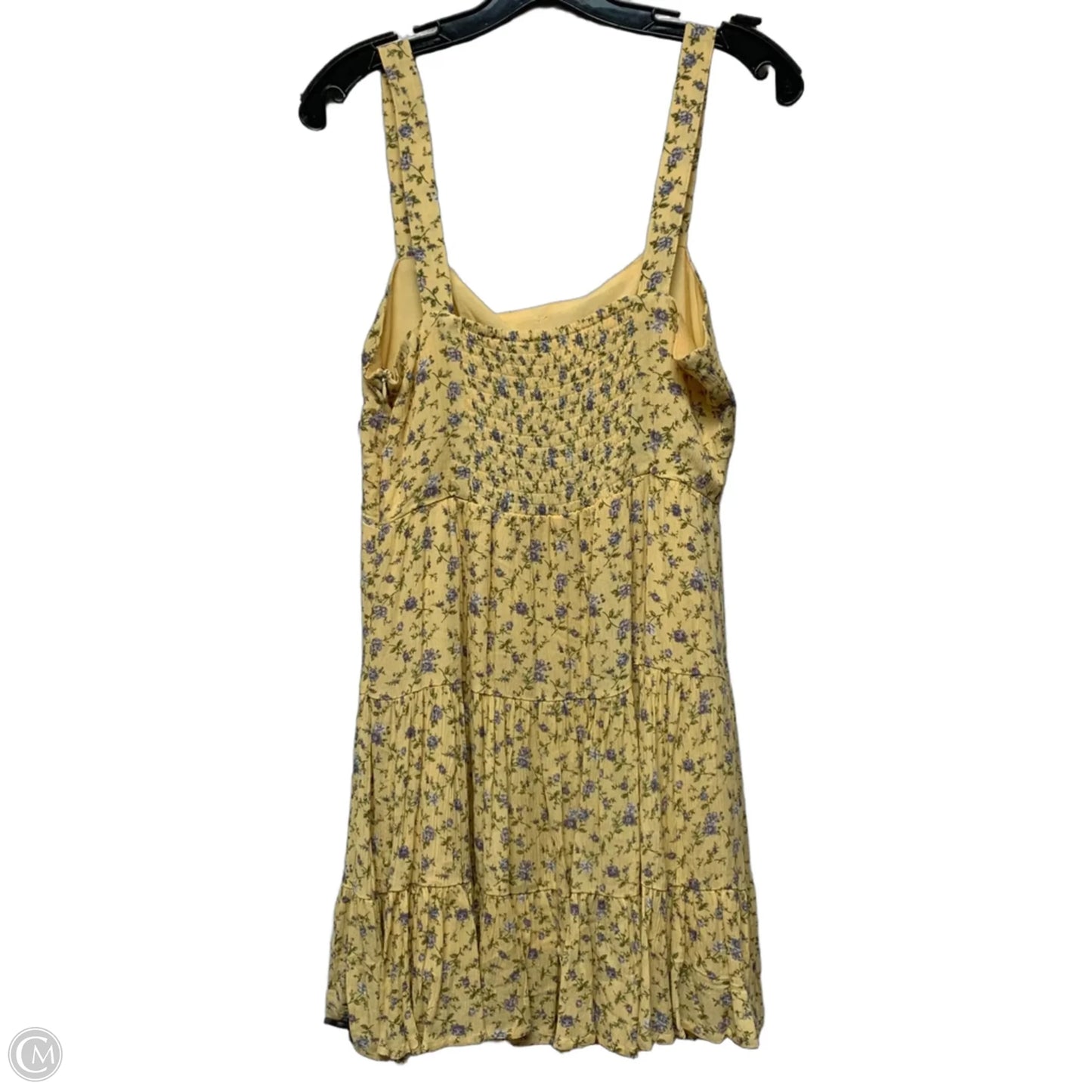 Dress Casual Short By Forever 21 In Yellow, Size: L