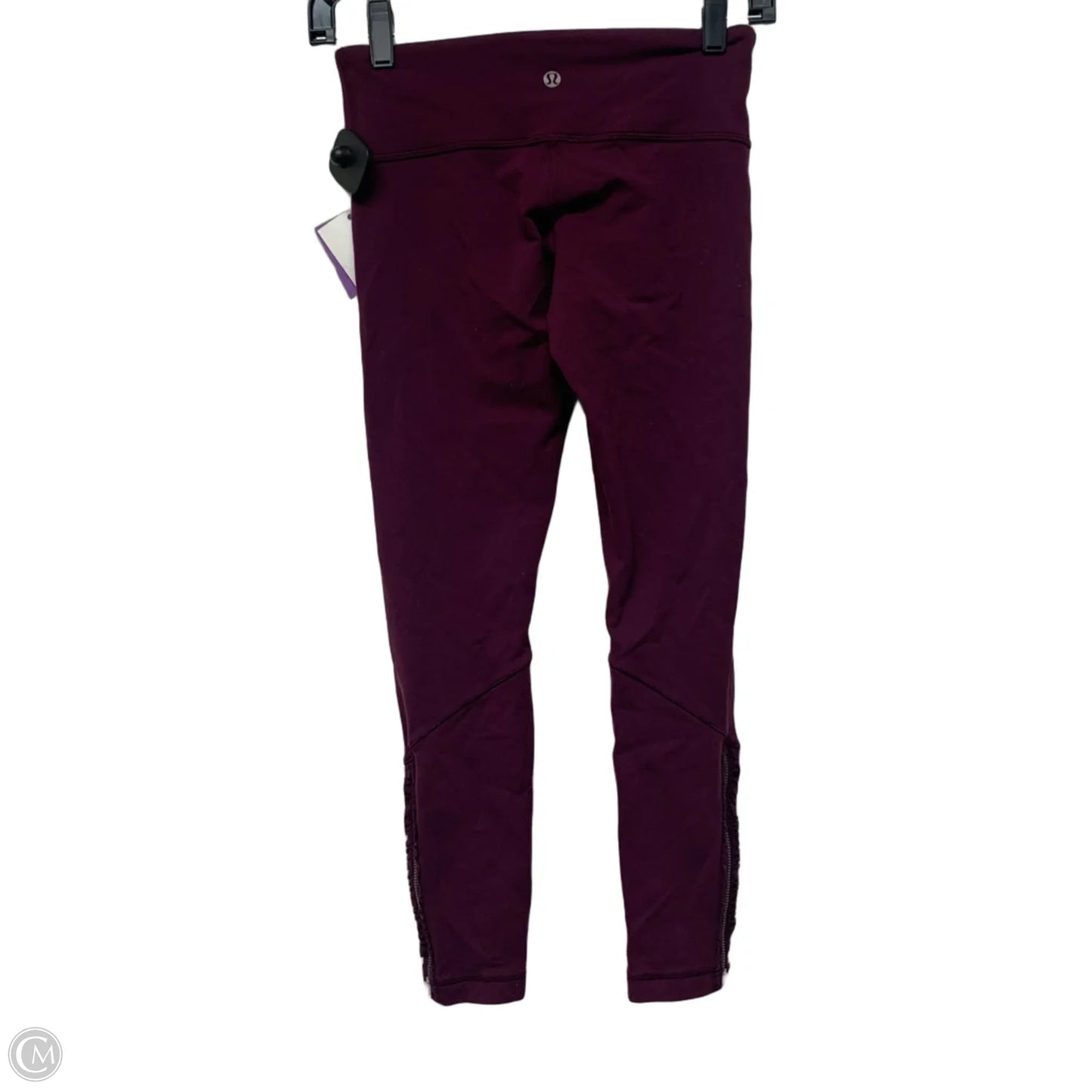 Athletic Leggings By Lululemon In Purple, Size: Xs