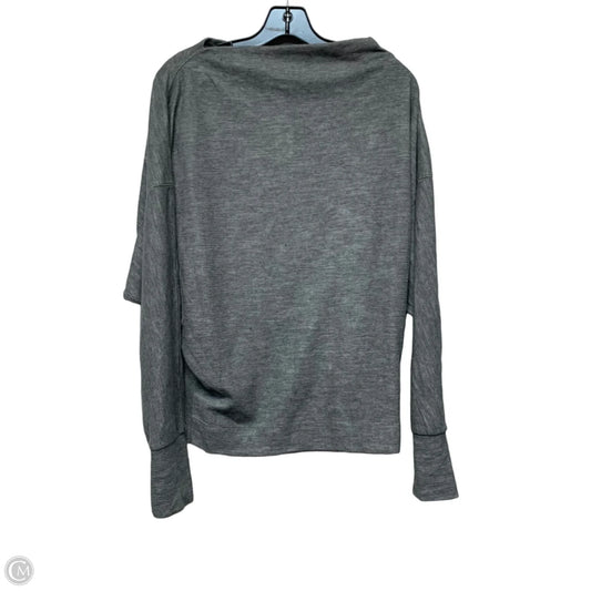 Top Long Sleeve By We The Free In Grey, Size: M