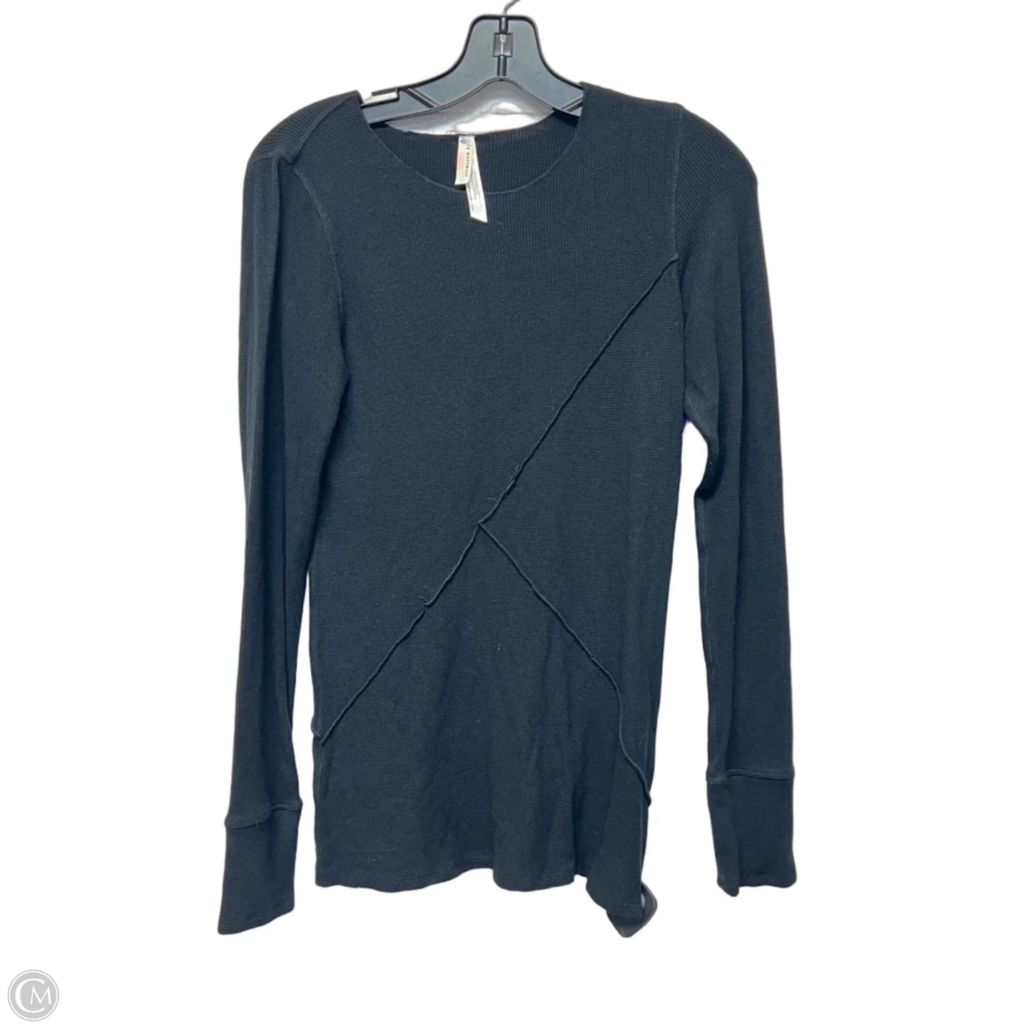 Top Long Sleeve By Free People In Black, Size: L