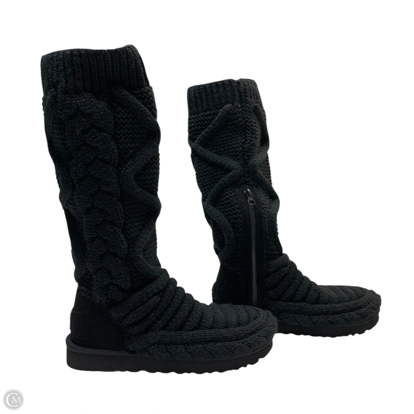 Boots Designer By Ugg In Black, Size: 7
