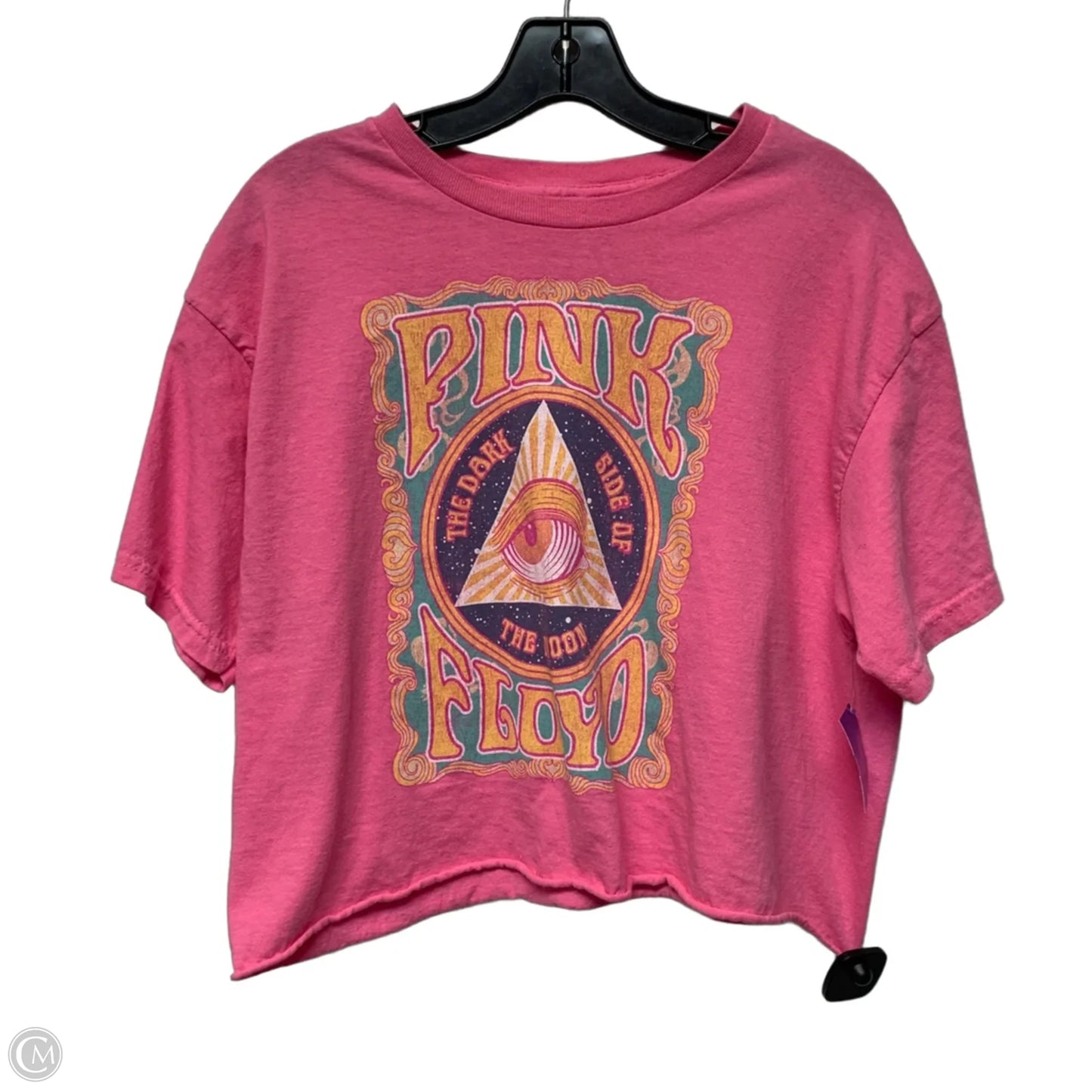 Top Short Sleeve By Goodie Two Sleeves In Pink, Size: L