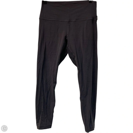 Athletic Leggings By Lululemon In Purple, Size: M