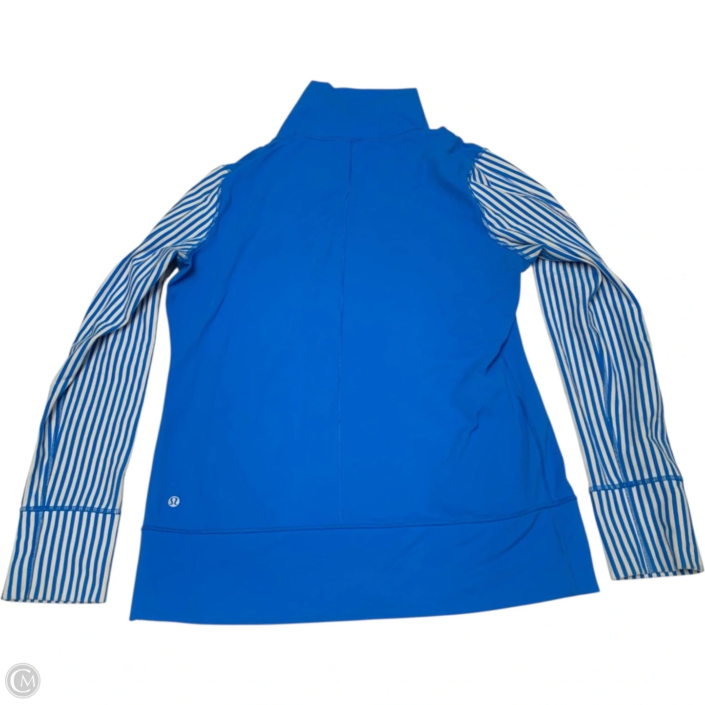Athletic Jacket By Lululemon In Blue, Size: L