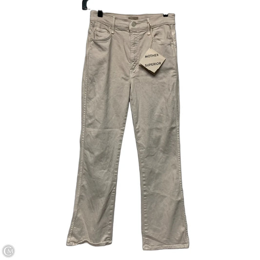 Jeans Designer By Mother In Cream, Size: 4