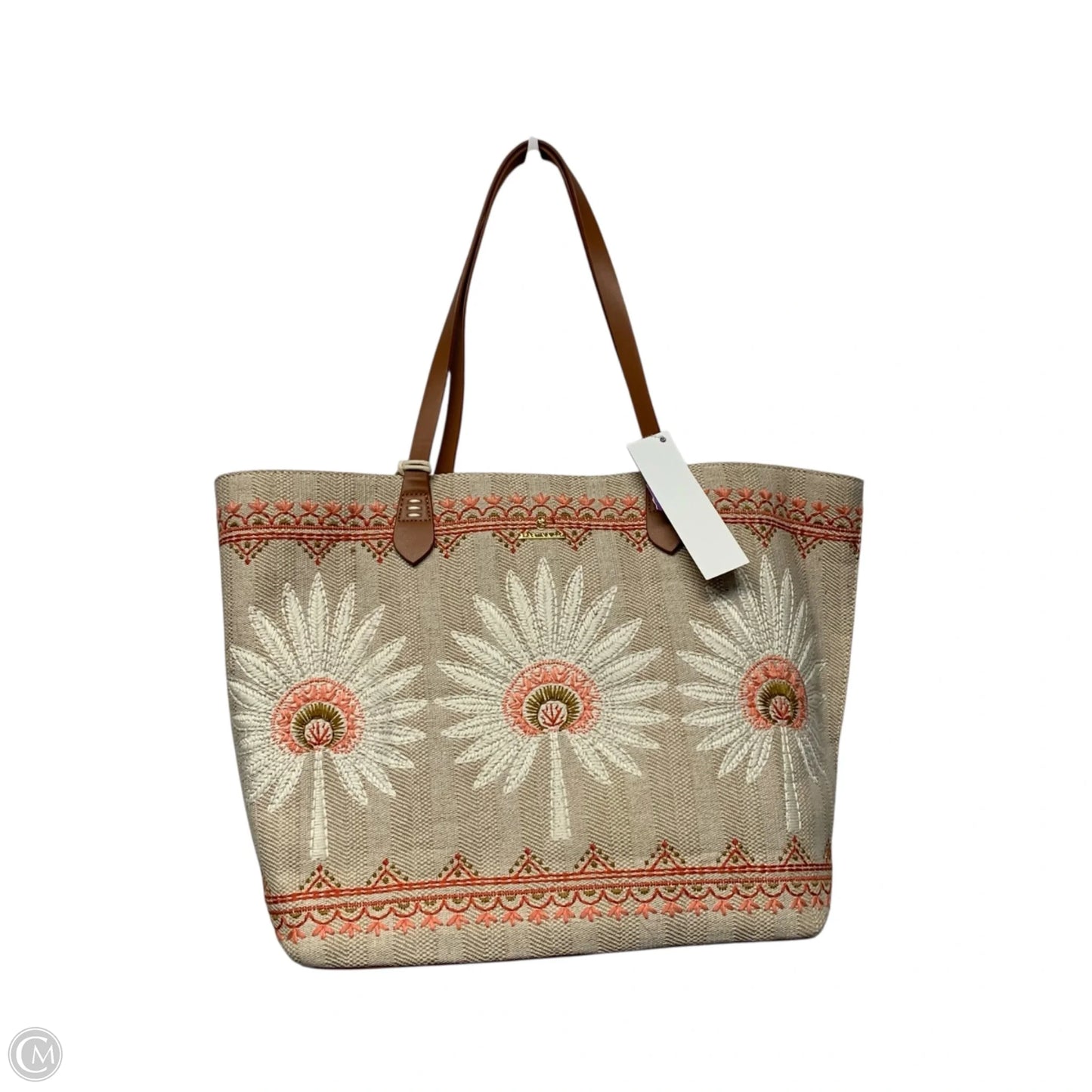 Tote Designer By Spartina, Size: Large
