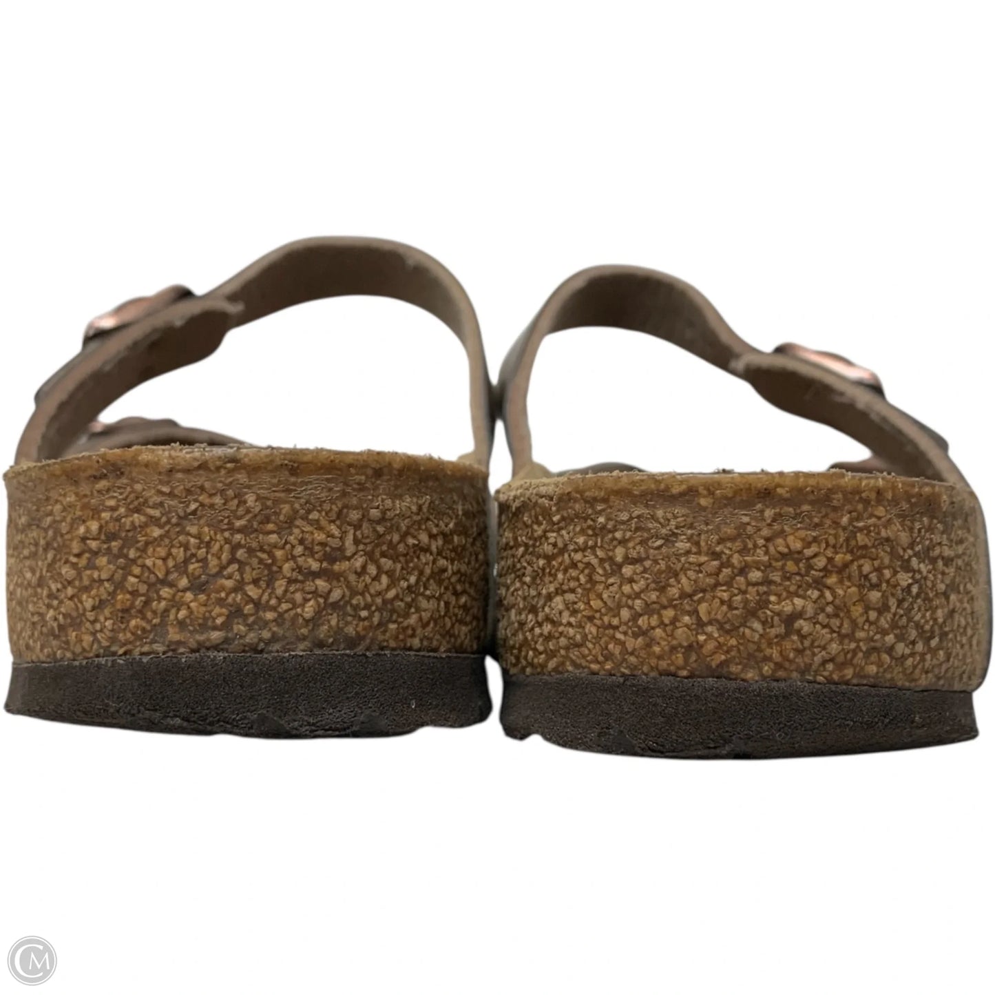 Sandals Flats By Birkenstock In Bronze, Size: 7