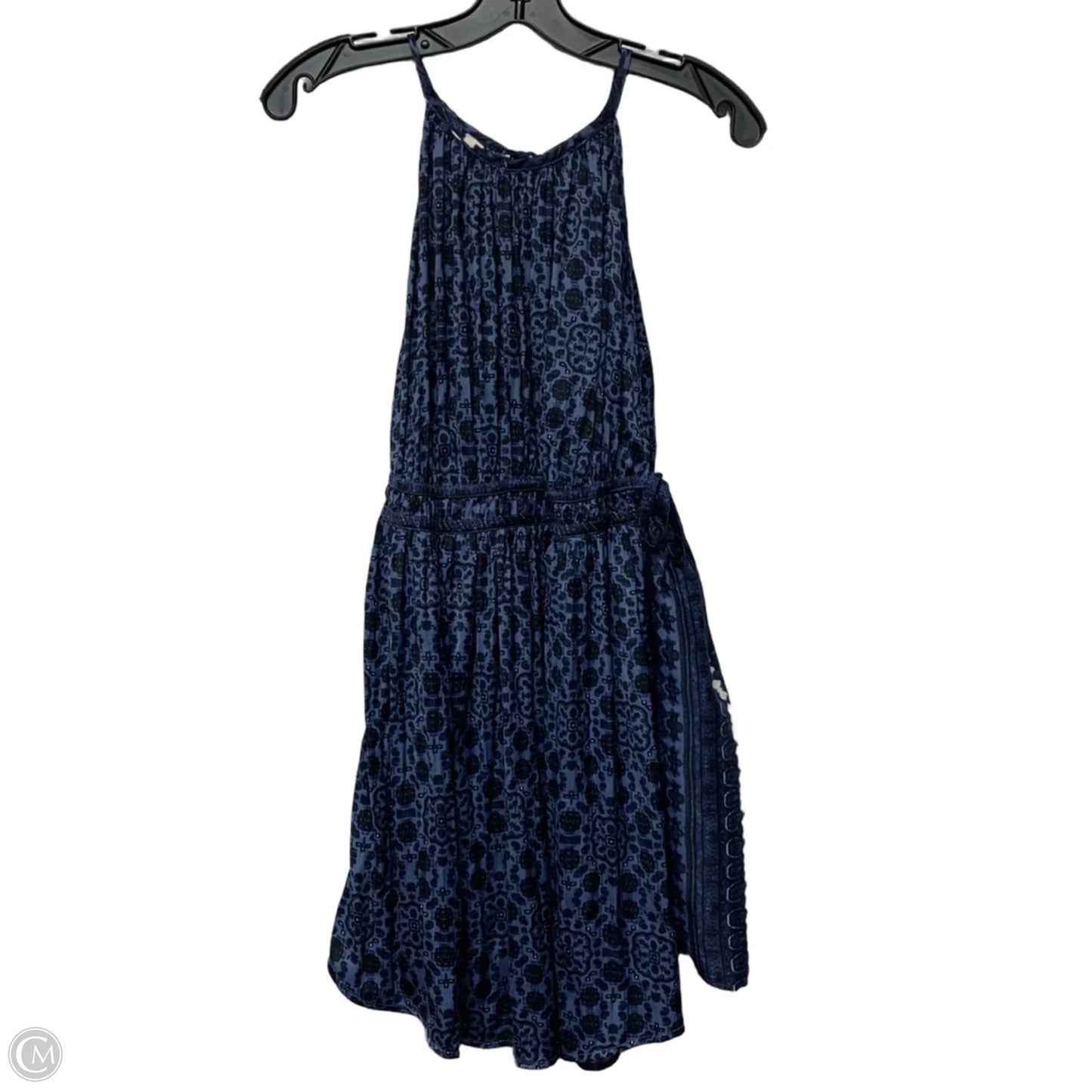 Dress Casual Short By Free People In Black & Blue, Size: L
