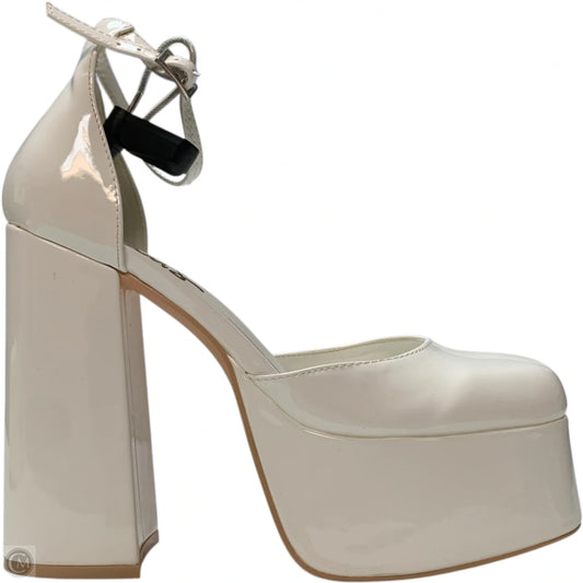 Shoes Heels Platform By Lulus In White, Size: 8