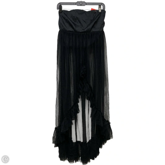Dress Casual Maxi By Anthropologie In Black, Size: L