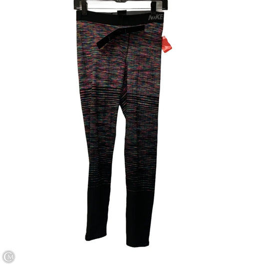 Athletic Leggings By Nike Apparel In Multi-colored, Size: M