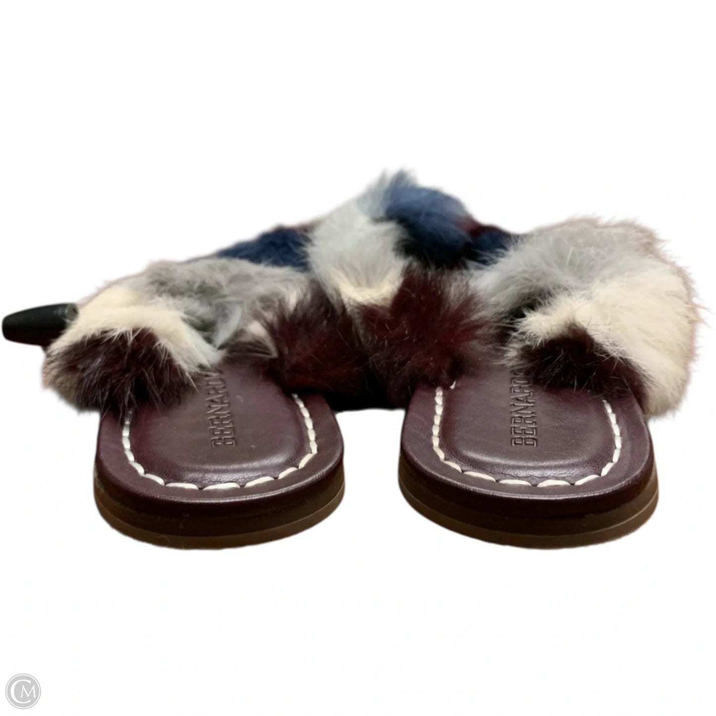 Sandals Flip Flops By Bernardo In Maroon, Size: 7