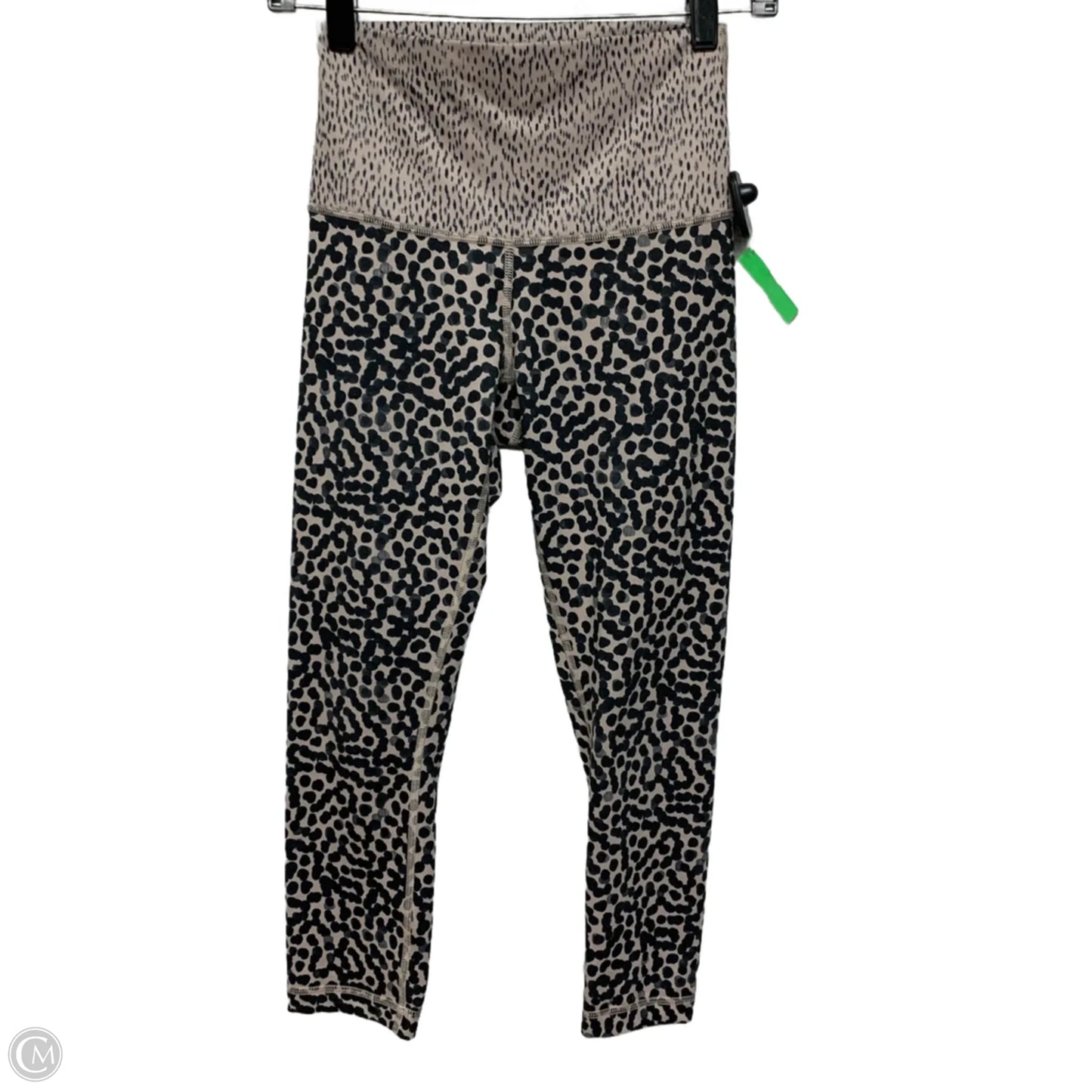 Athletic Leggings By Lululemon In Grey & Pink, Size: Xs