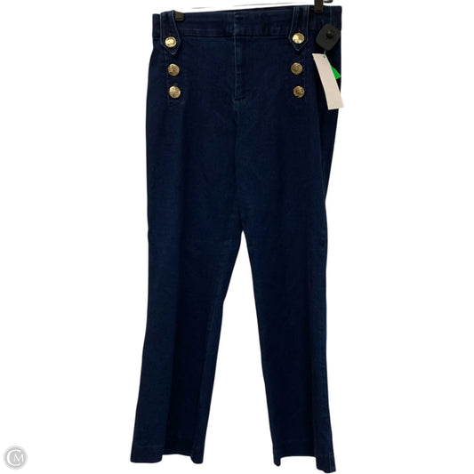 Pants Designer By Lilly Pulitzer In Blue Denim, Size: M