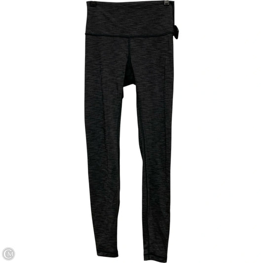 Athletic Leggings By Lululemon In Grey, Size: S