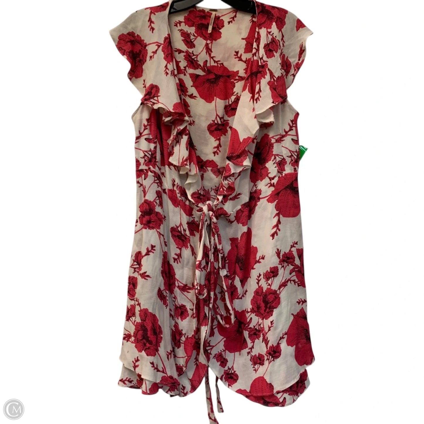 Dress Casual Short By Free People In Pink & White, Size: M