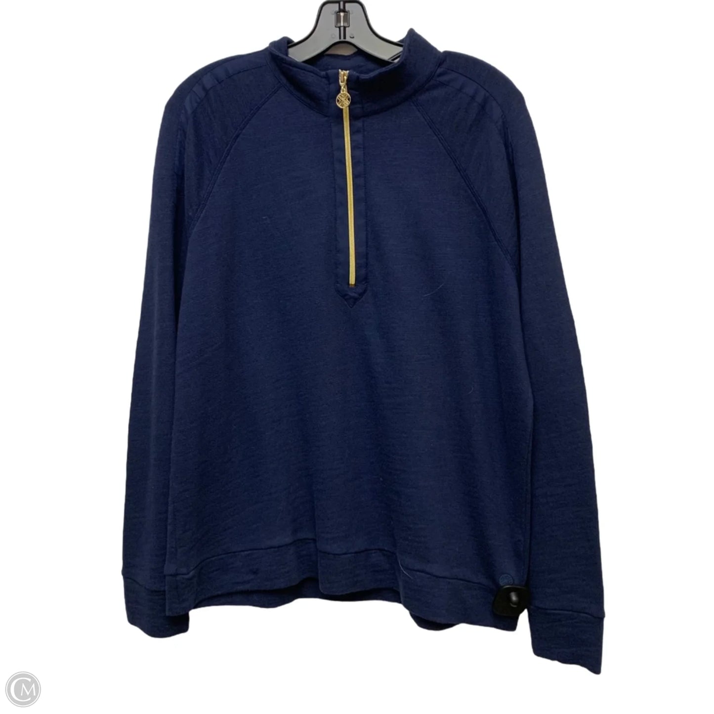 Sweatshirt Designer By Lilly Pulitzer In Navy, Size: L