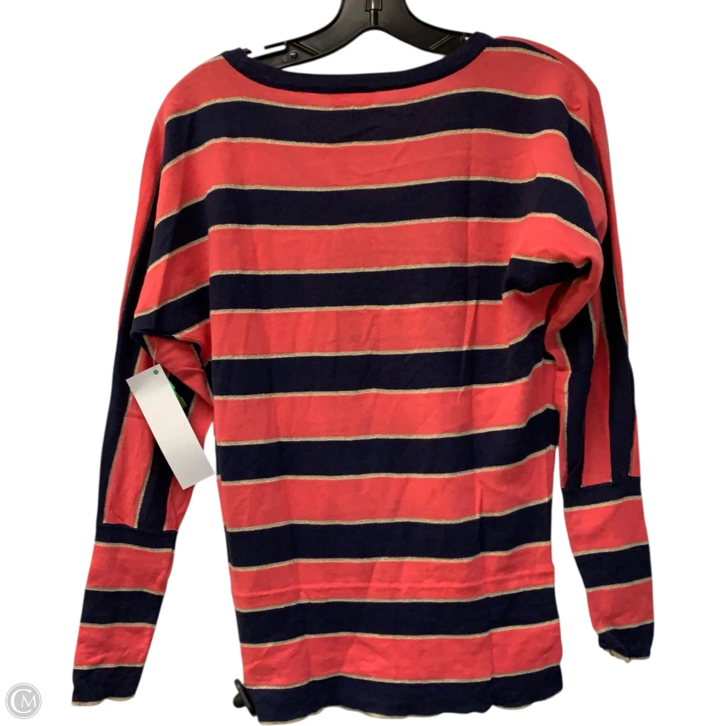 Top Long Sleeve Designer By Lilly Pulitzer In Blue & Pink, Size: Xs