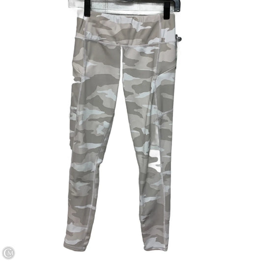 Athletic Leggings By Athleta In Cream & White, Size: Xs