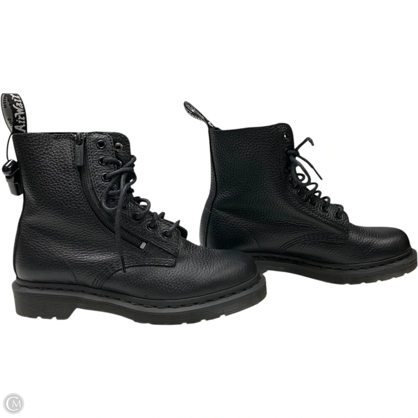 Boots Ankle Flats By Dr Martens In Black, Size: 7