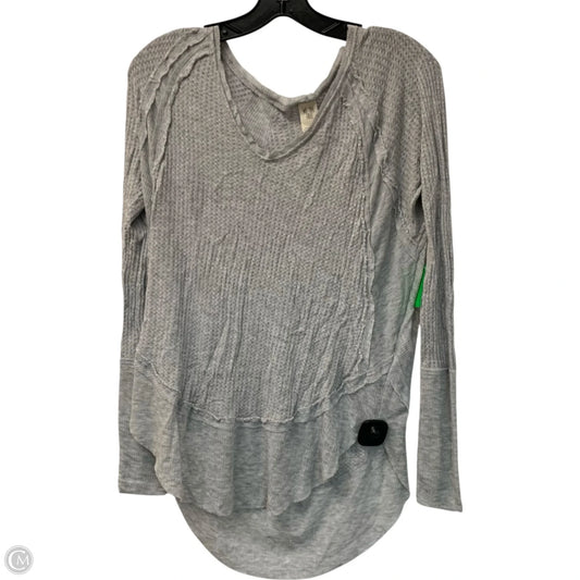 Top Long Sleeve By We The Free In Grey, Size: Xs