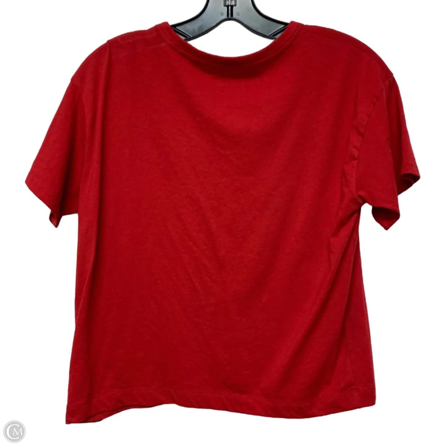 Top Short Sleeve By Old Navy In Red, Size: Xsp