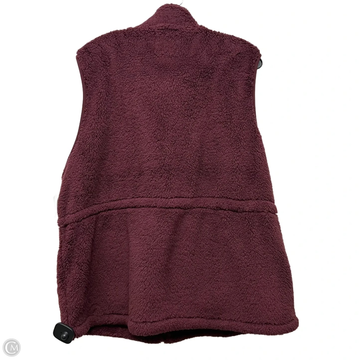 Vest Faux Fur & Sherpa By Lucky Brand In Maroon, Size: Xl