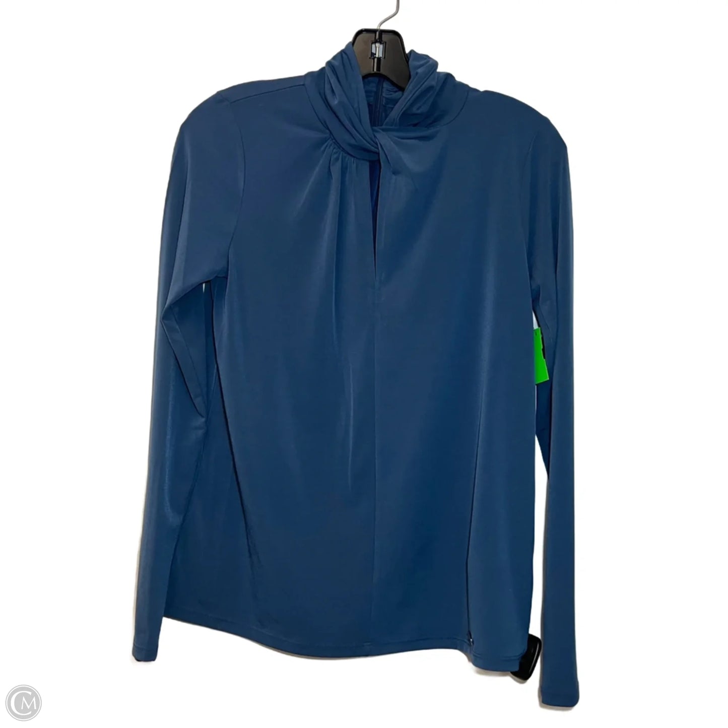 Top Long Sleeve By Michael By Michael Kors In Blue, Size: S