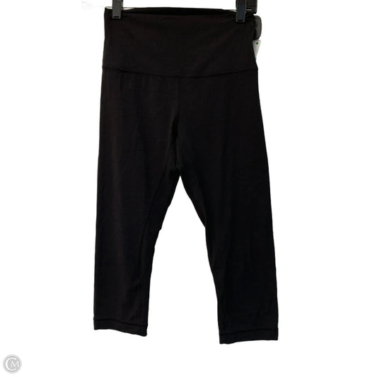 Athletic Capris By Lululemon In Black, Size: S