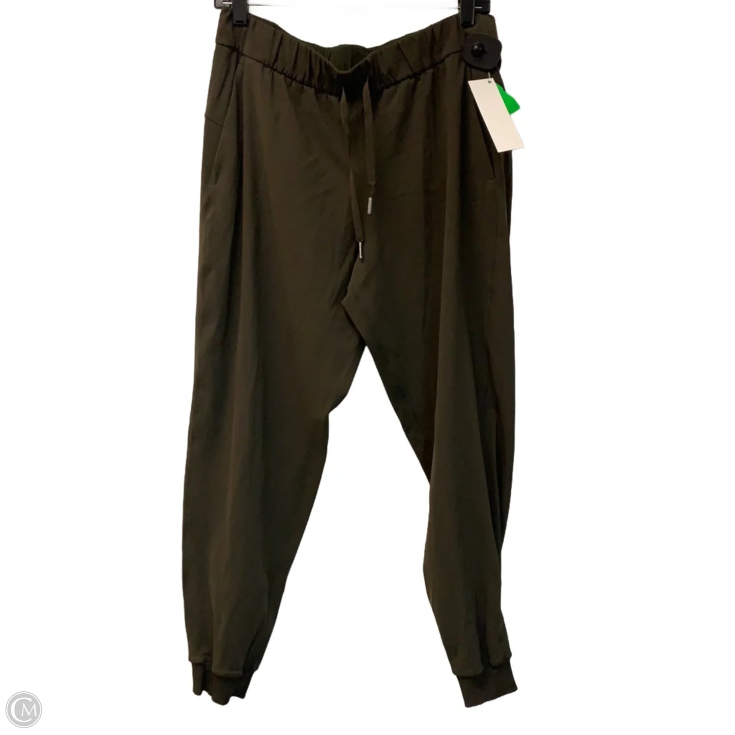 Athletic Pants By Lululemon In Green, Size: M