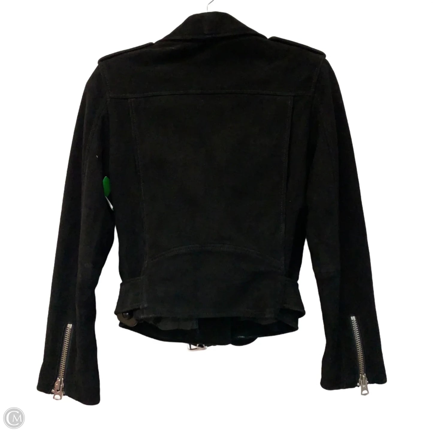 Jacket Moto Leather By Wilfred In Black, Size: Xs