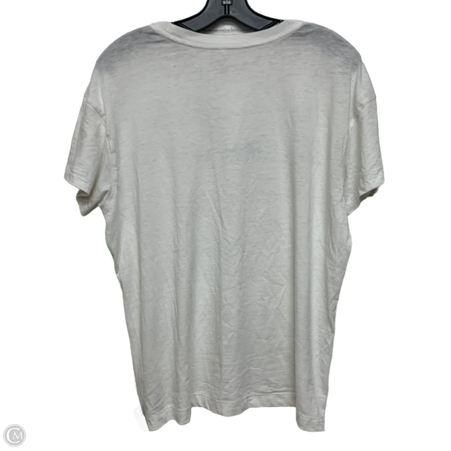 Athletic Top Short Sleeve By Free People In White, Size: M