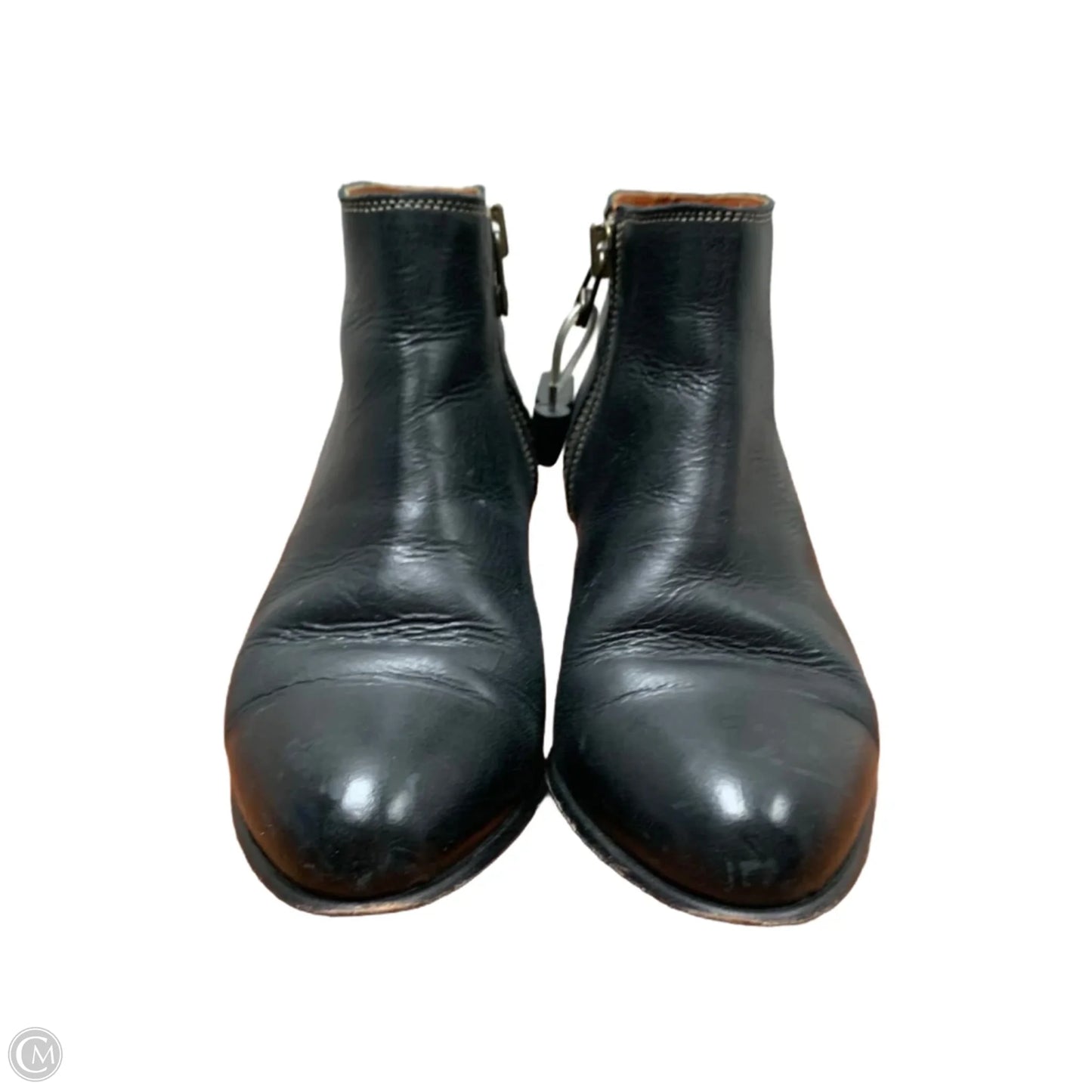 Boots Ankle Heels By Penelope Chilvers In Black, Size: 6.5