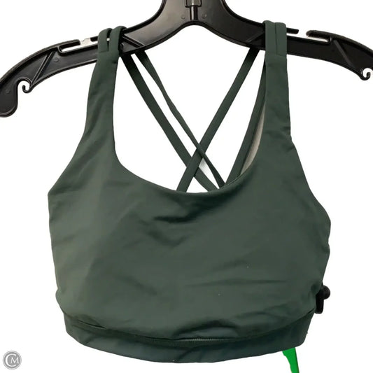 Athletic Bra By Lululemon In Green, Size: S