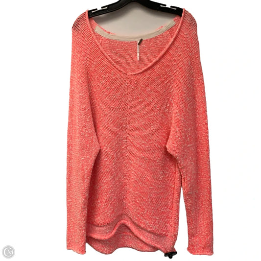 Sweater By Free People In Pink, Size: M