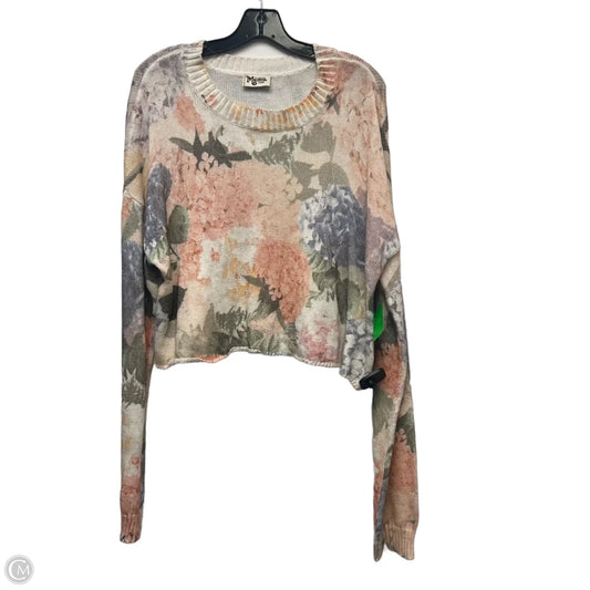Sweater By Show Me Your Mumu In Floral Print, Size: L