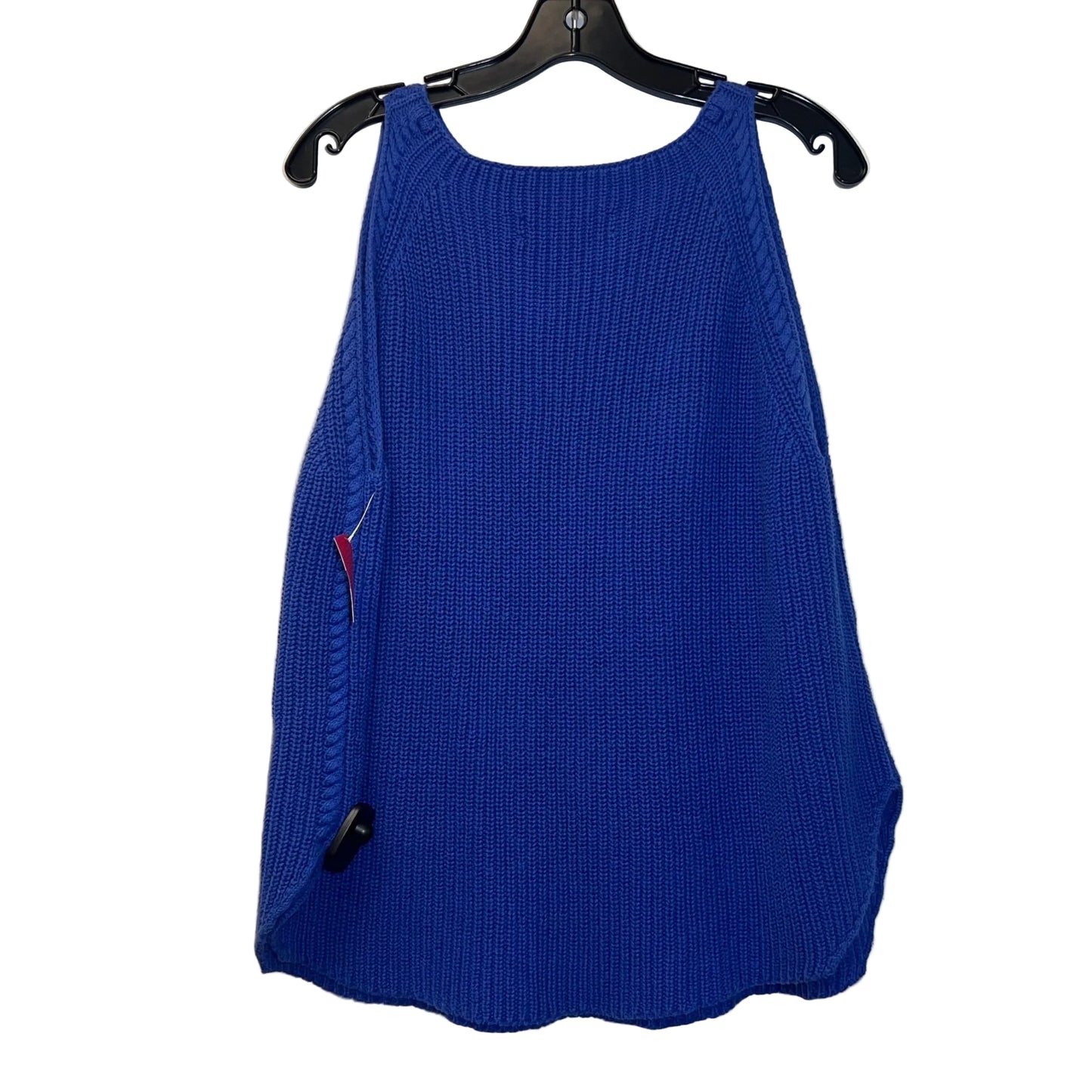 Vest Sweater By Loft In Blue, Size: L