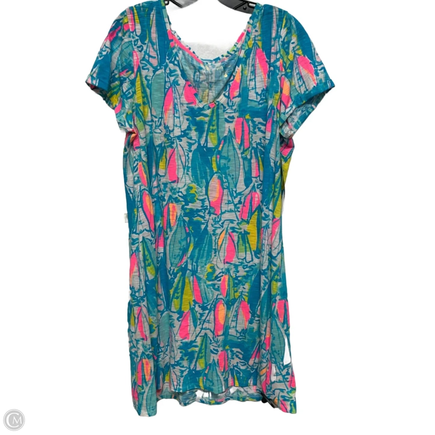 Dress Designer By Lilly Pulitzer In Blue, Size: Xl