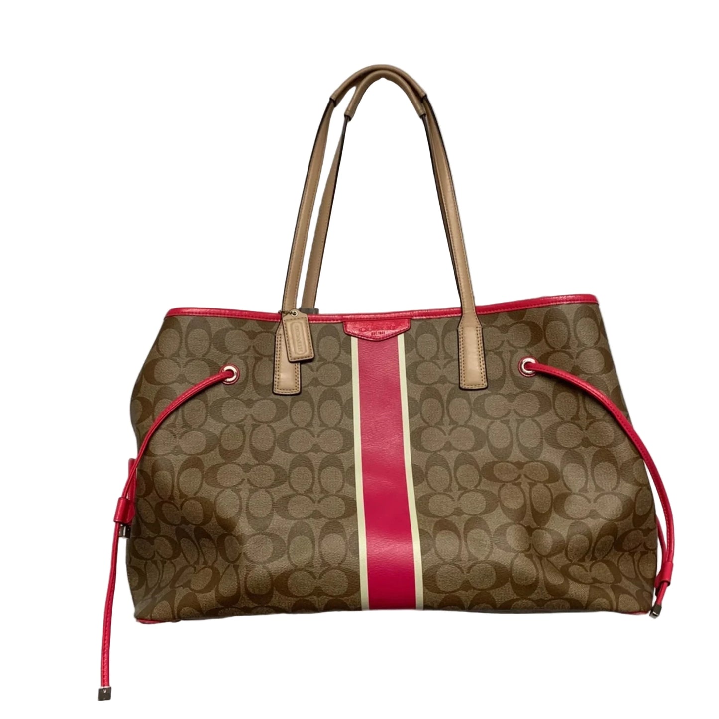 Tote Designer By Coach, Size: Large