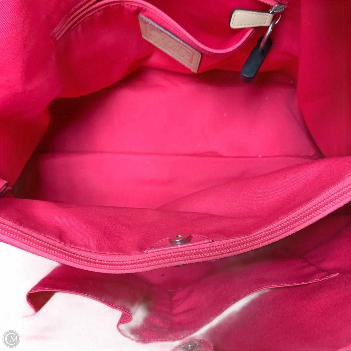 Tote Designer By Coach, Size: Large