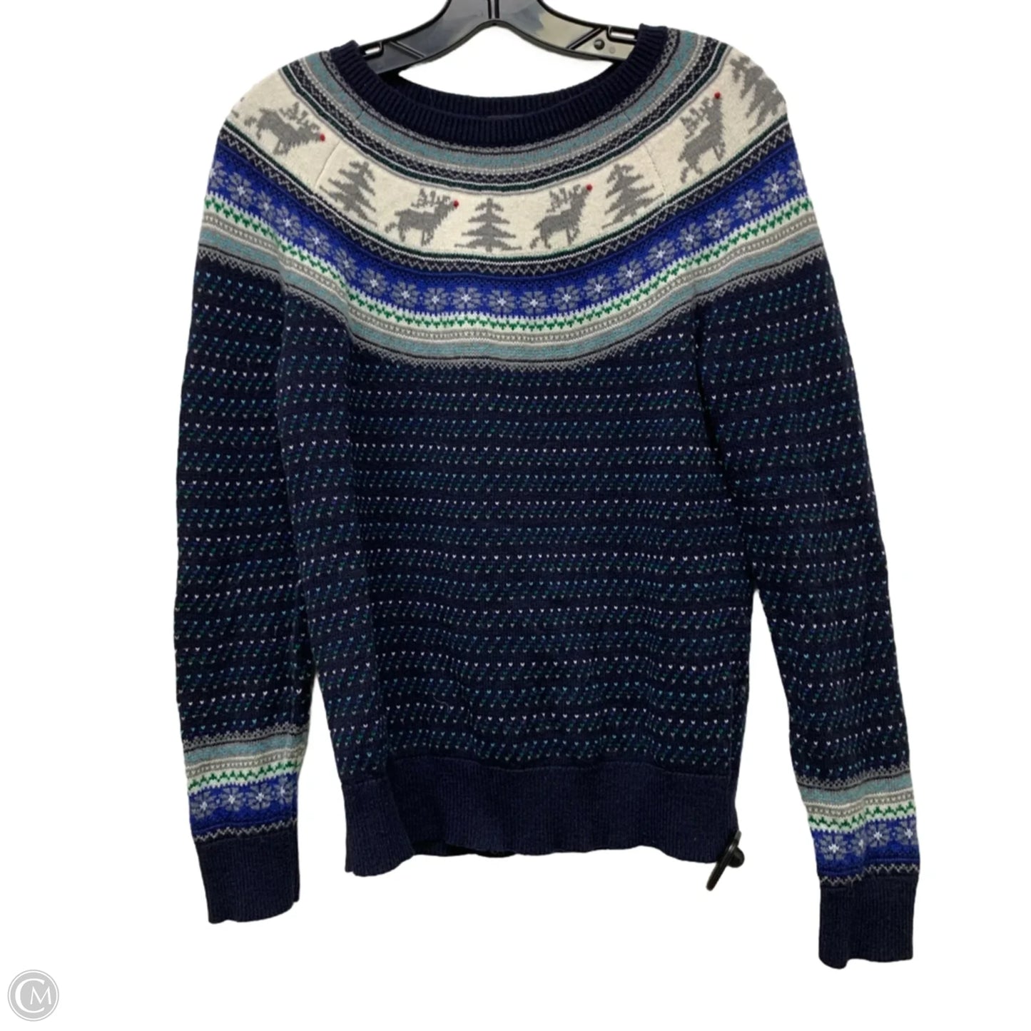 Sweater By Talbots In Navy, Size: M