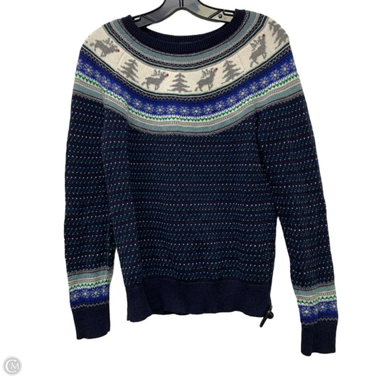 Sweater By Talbots In Navy, Size: M