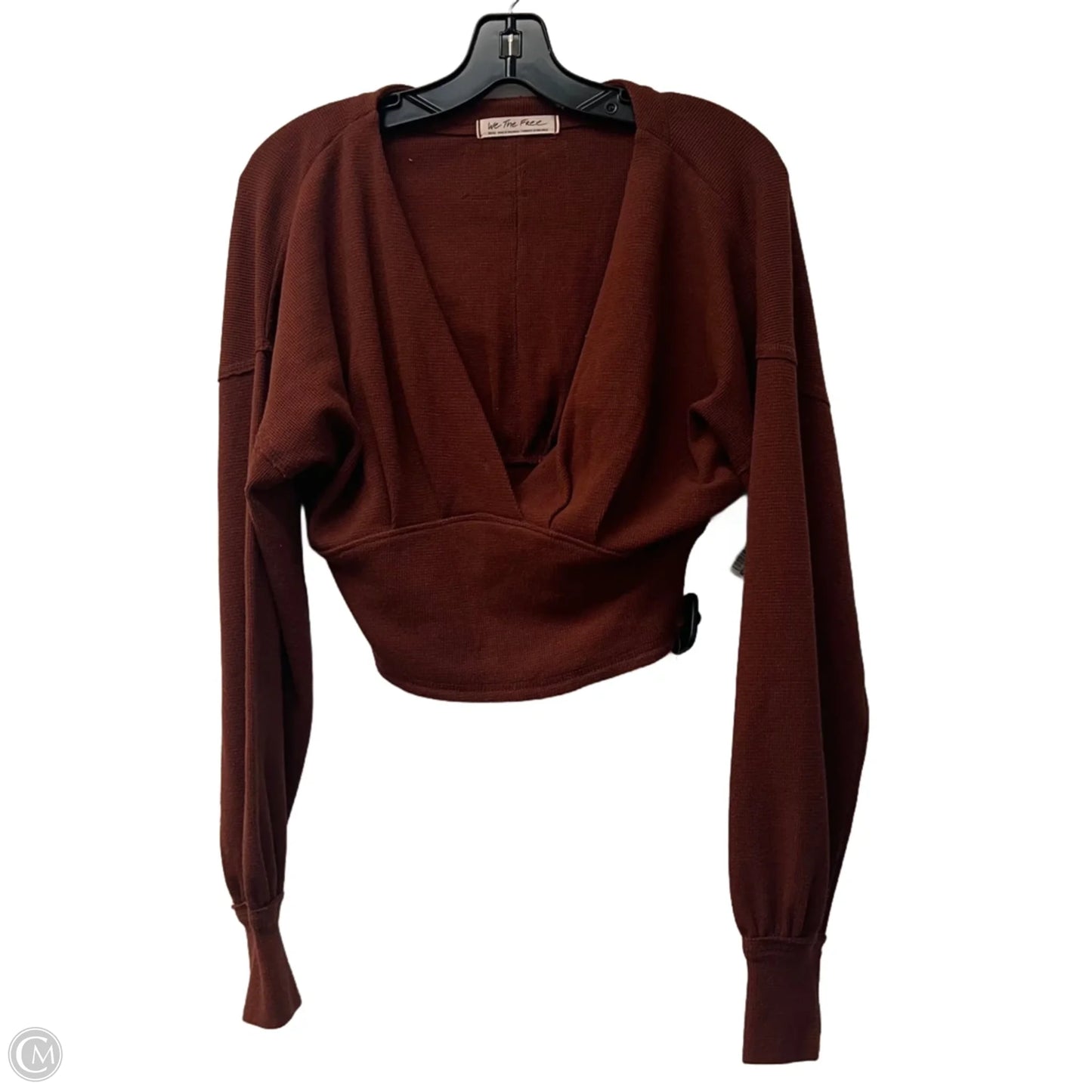 Top Long Sleeve By We The Free In Orange, Size: S